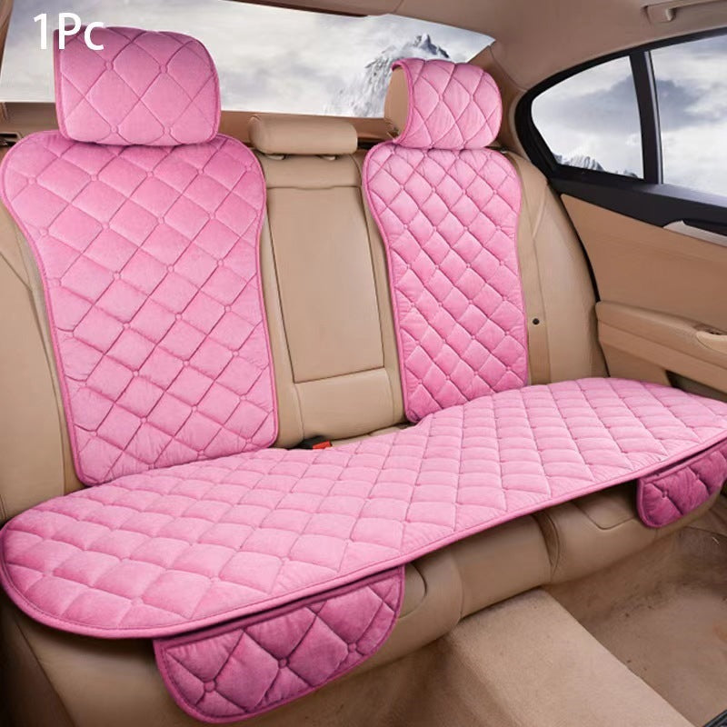 Winter Car Plush Seat Cushion with Lumbar Support - product image 11