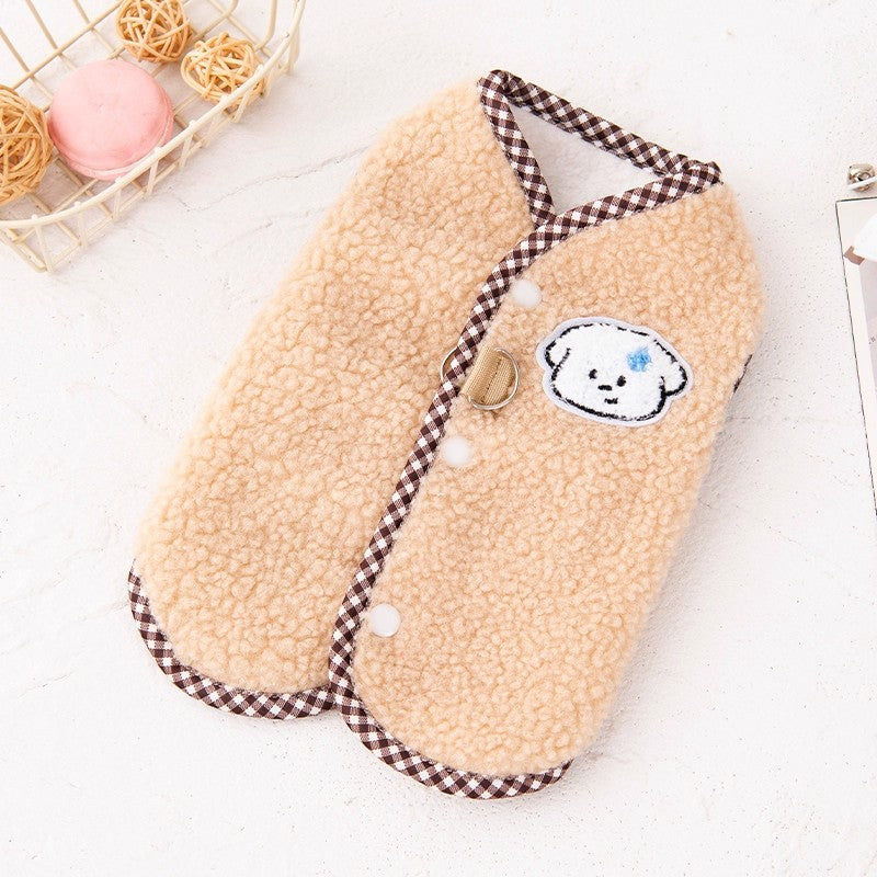 Fleece Vest for Cats & Small Dogs