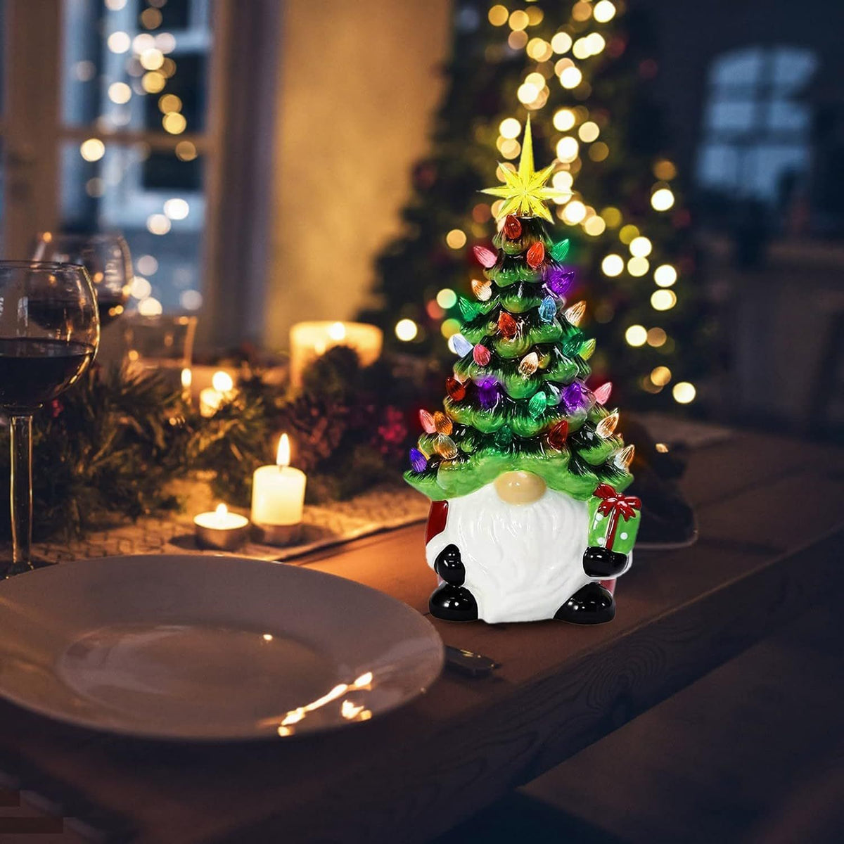 LED Christmas Gnome Decoration