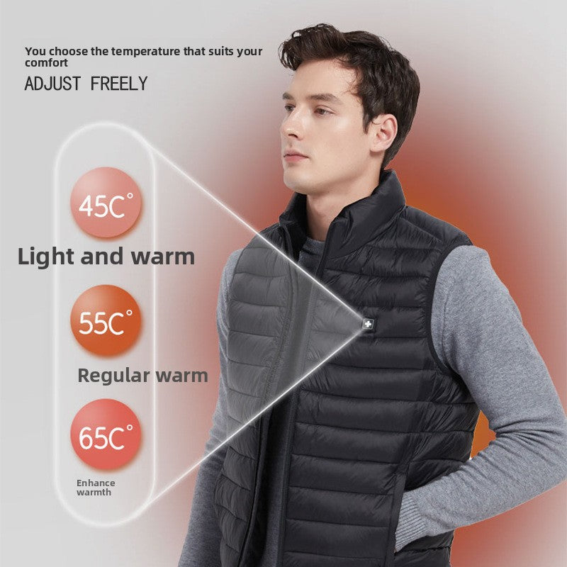 Men's USB Heated Vest — Power Bank Not Included