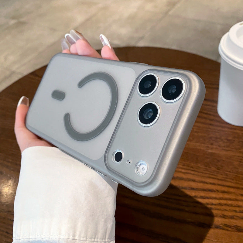 Magnetic Silicone Phone Case for iPhone