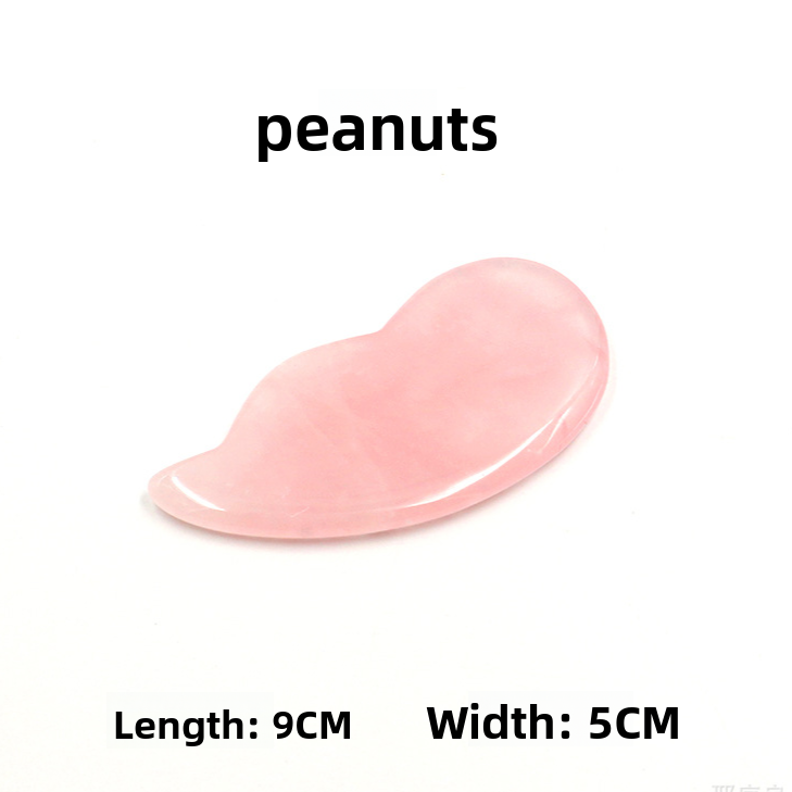 Rose Quartz Gua Sha Massage Stones