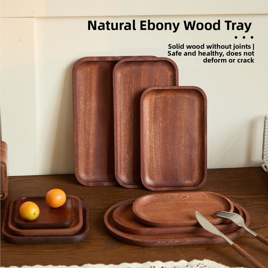 Ebony Wood Serving Tray