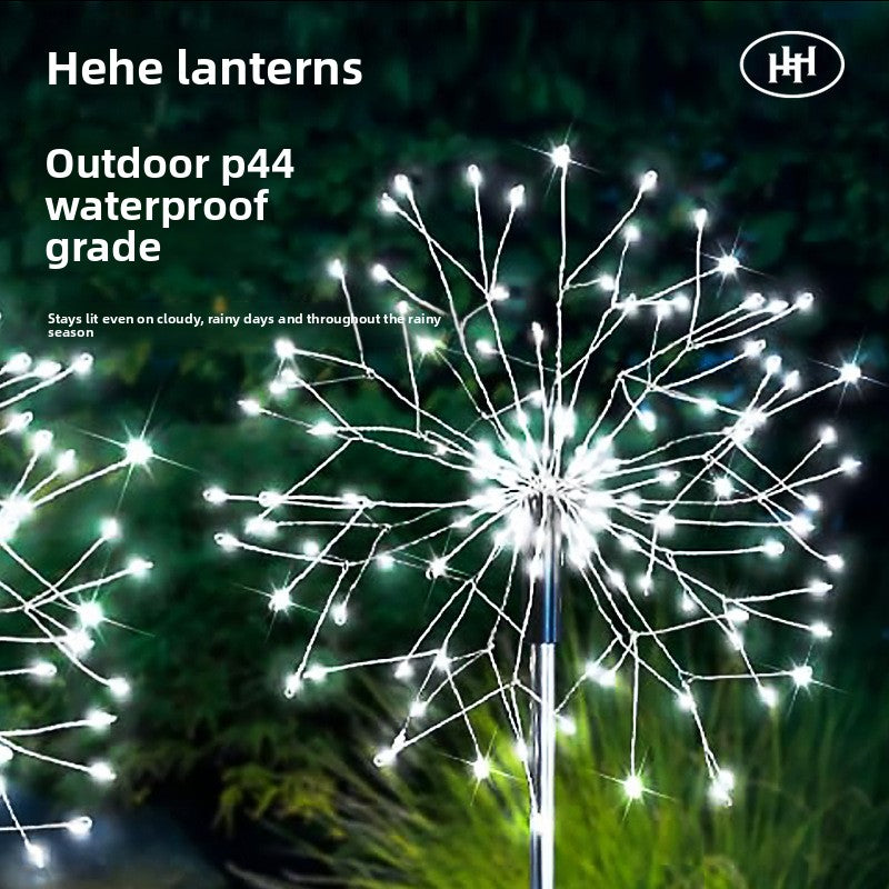 Solar Firework Flower Lights
