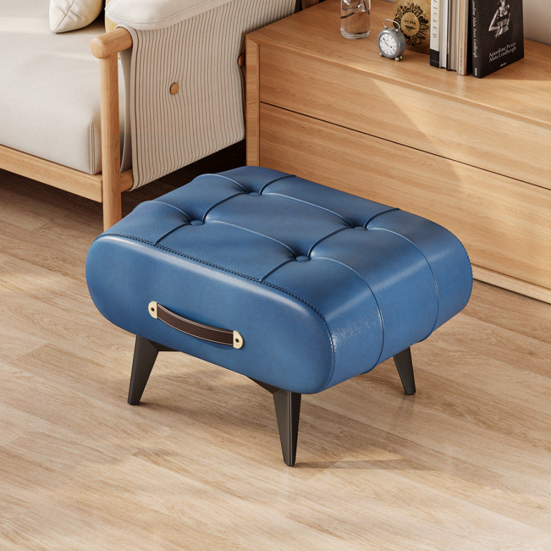 Cushioned Entryway Shoe Stool