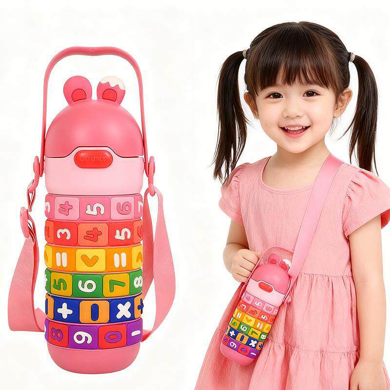 430 ml Kids Insulated Straw Bottle