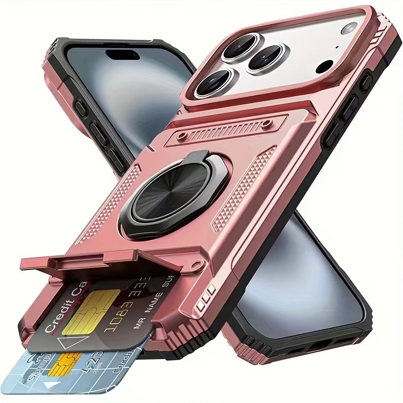 Magnetic Card Holder Phone Case for iPhone