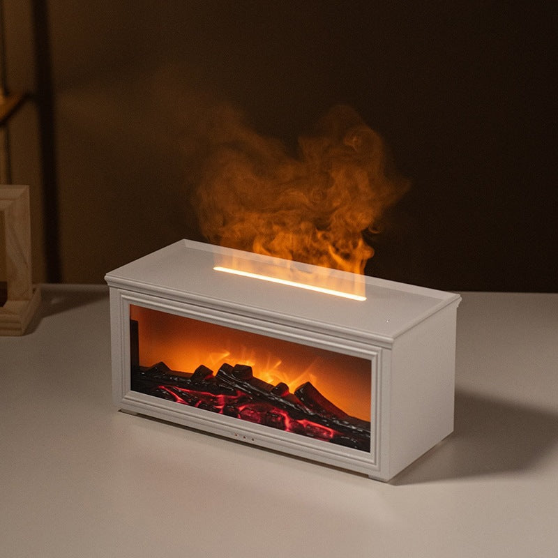 Retro Electric Fireplace Aromatherapy Humidifier - image 6