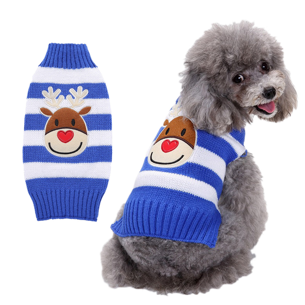 Christmas Knitted Pet Sweater