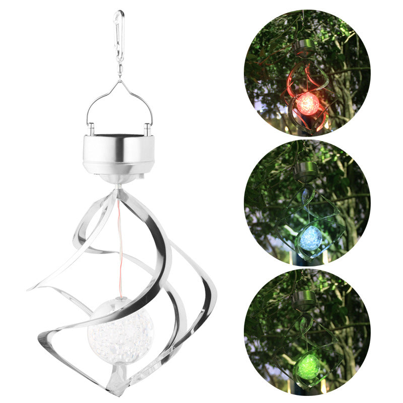Solar LED Wind Spinner