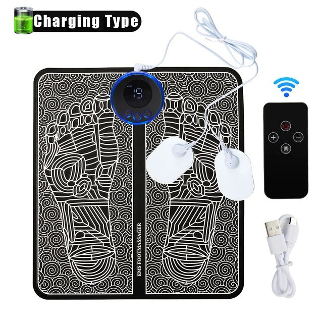 EMS Foot Massager Mat with Remote