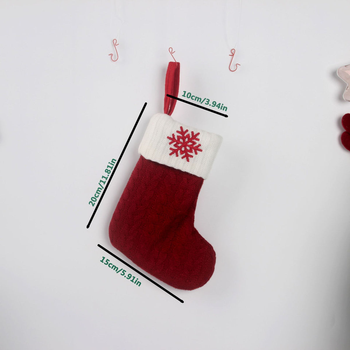 Personalised Knitted Christmas Stocking