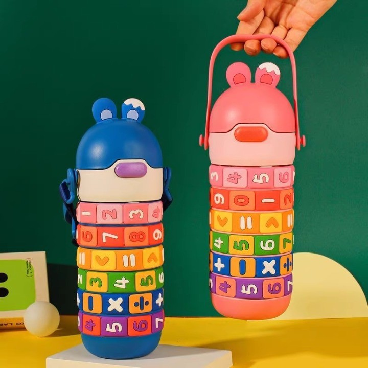 430 ml Kids Insulated Straw Bottle