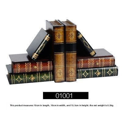 Vintage-Style Wooden Book Holder