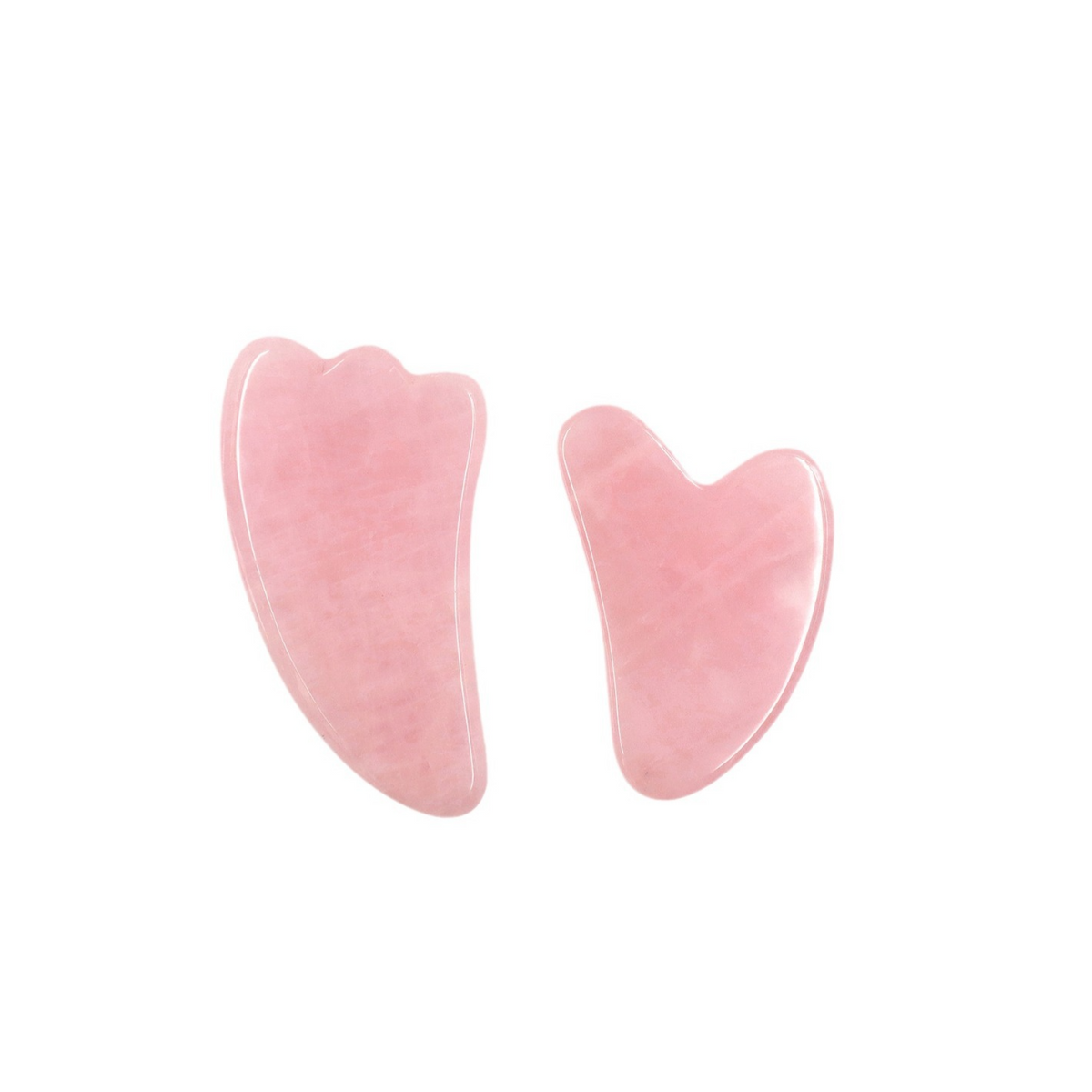 Rose Quartz Gua Sha Massage Stones