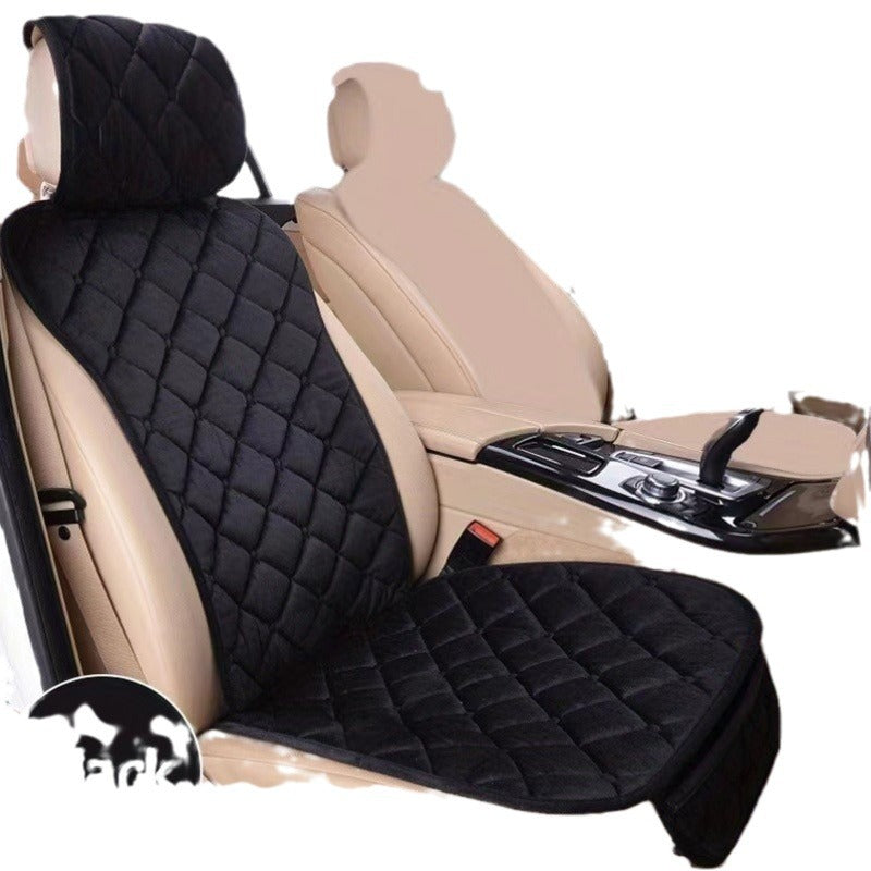 Winter Car Plush Seat Cushion with Lumbar Support - product image 5