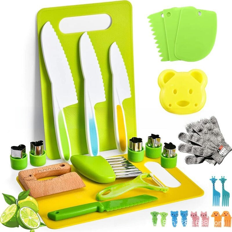 Kids Plastic Practice Knife Set