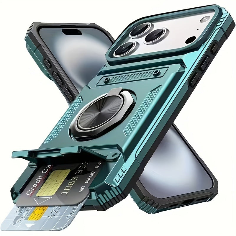 Magnetic Card Holder Phone Case for iPhone