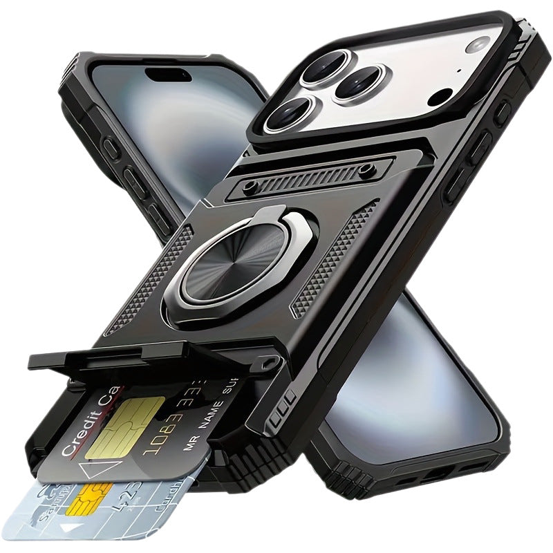 Magnetic Card Holder Phone Case for iPhone