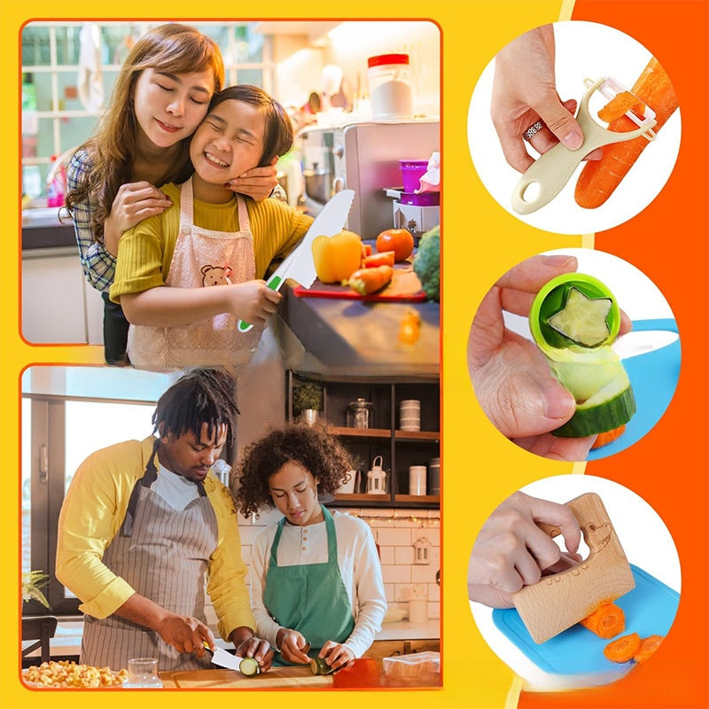 Kids Plastic Practice Knife Set