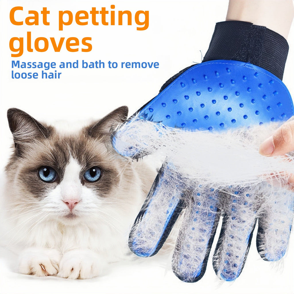Pet grooming glove for dogs and cats - image 2