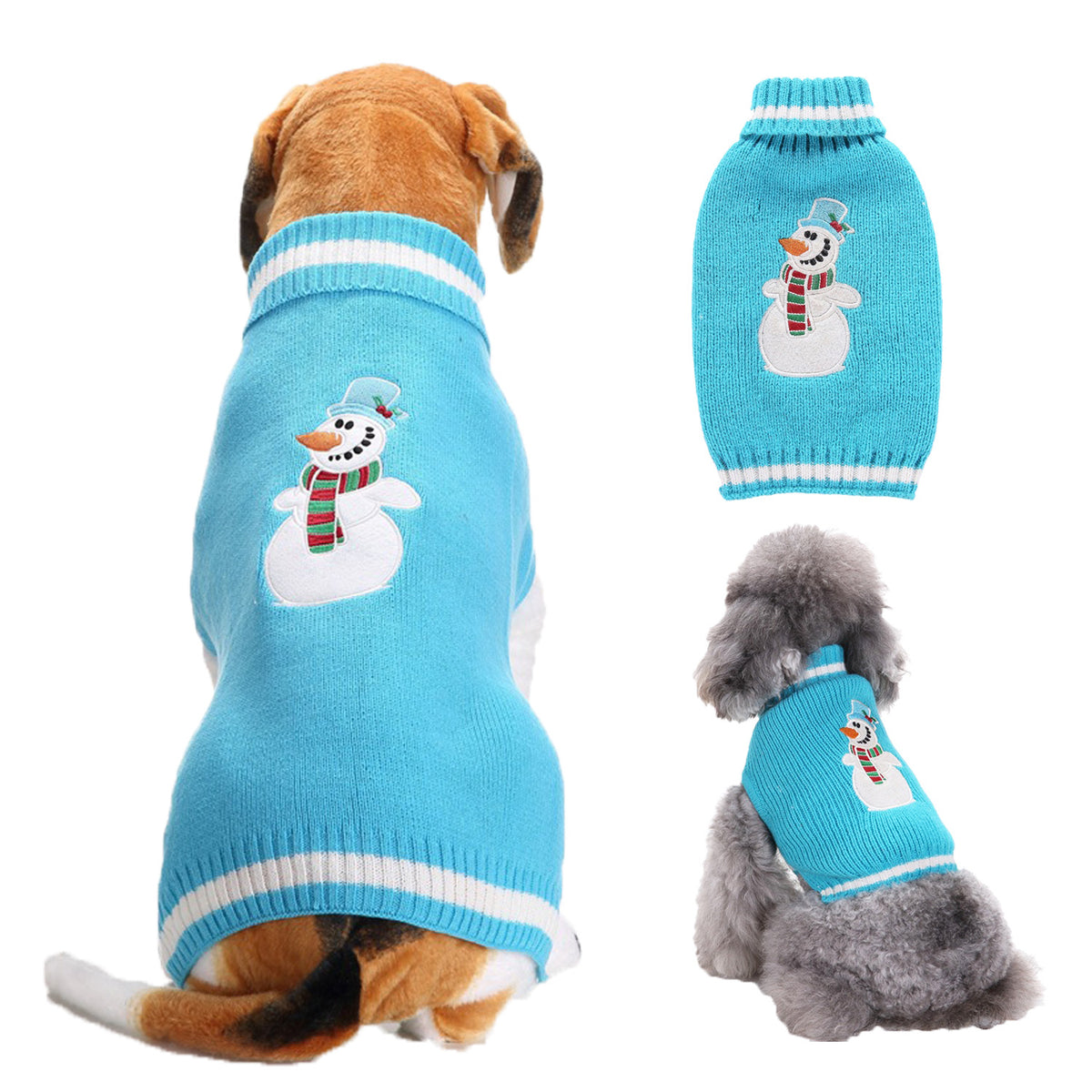 Christmas Knitted Pet Sweater
