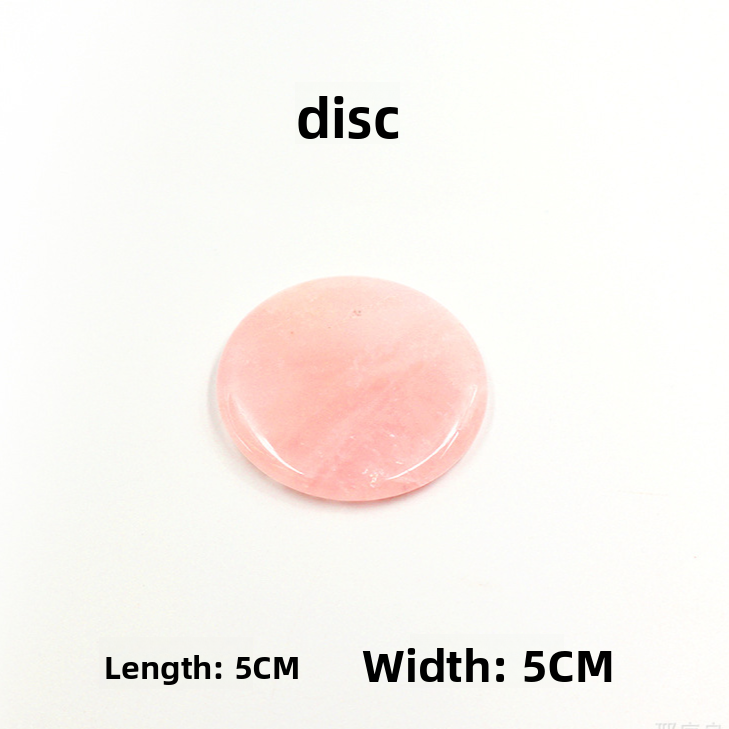 Rose Quartz Gua Sha Massage Stones