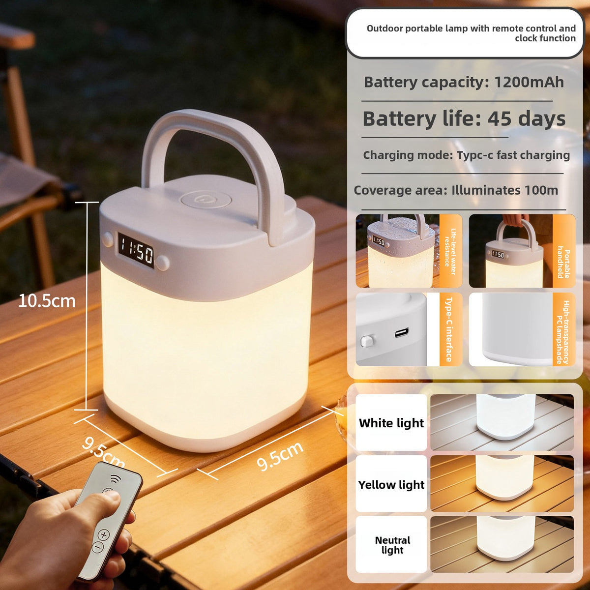 Rechargeable Camping Light