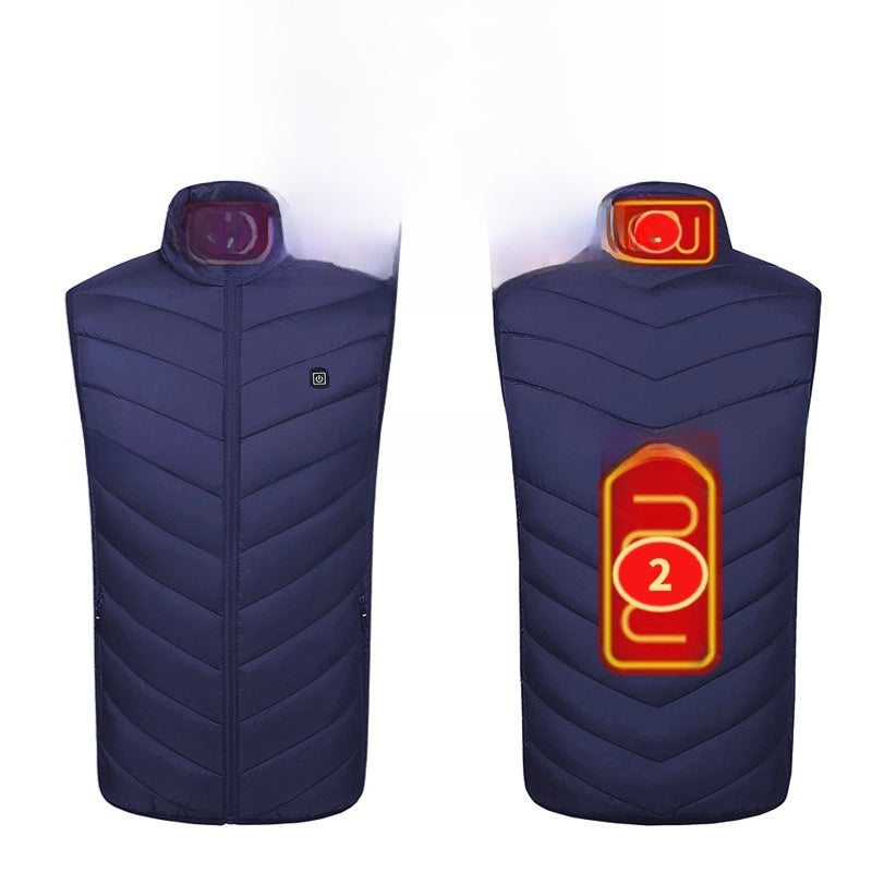 Unisex USB Heated Vest — Multiple Heating-Zone Options