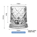 Rotating Crystal Whiskey Glass
