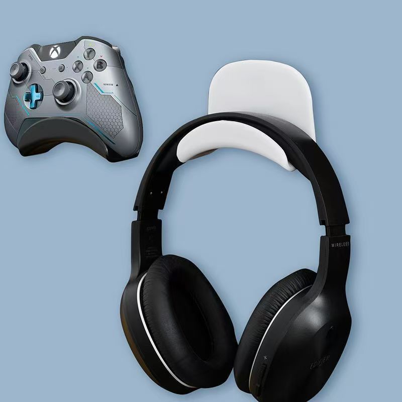 Multipurpose Headphone Holder with Adhesive Mount