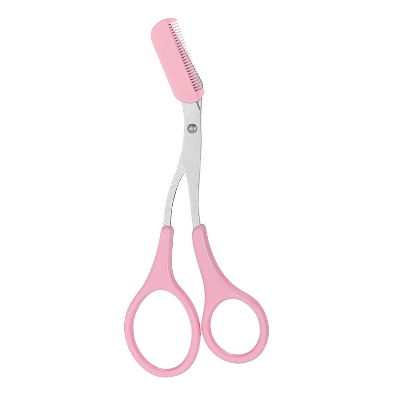 Eyebrow Trimming Scissors with Comb