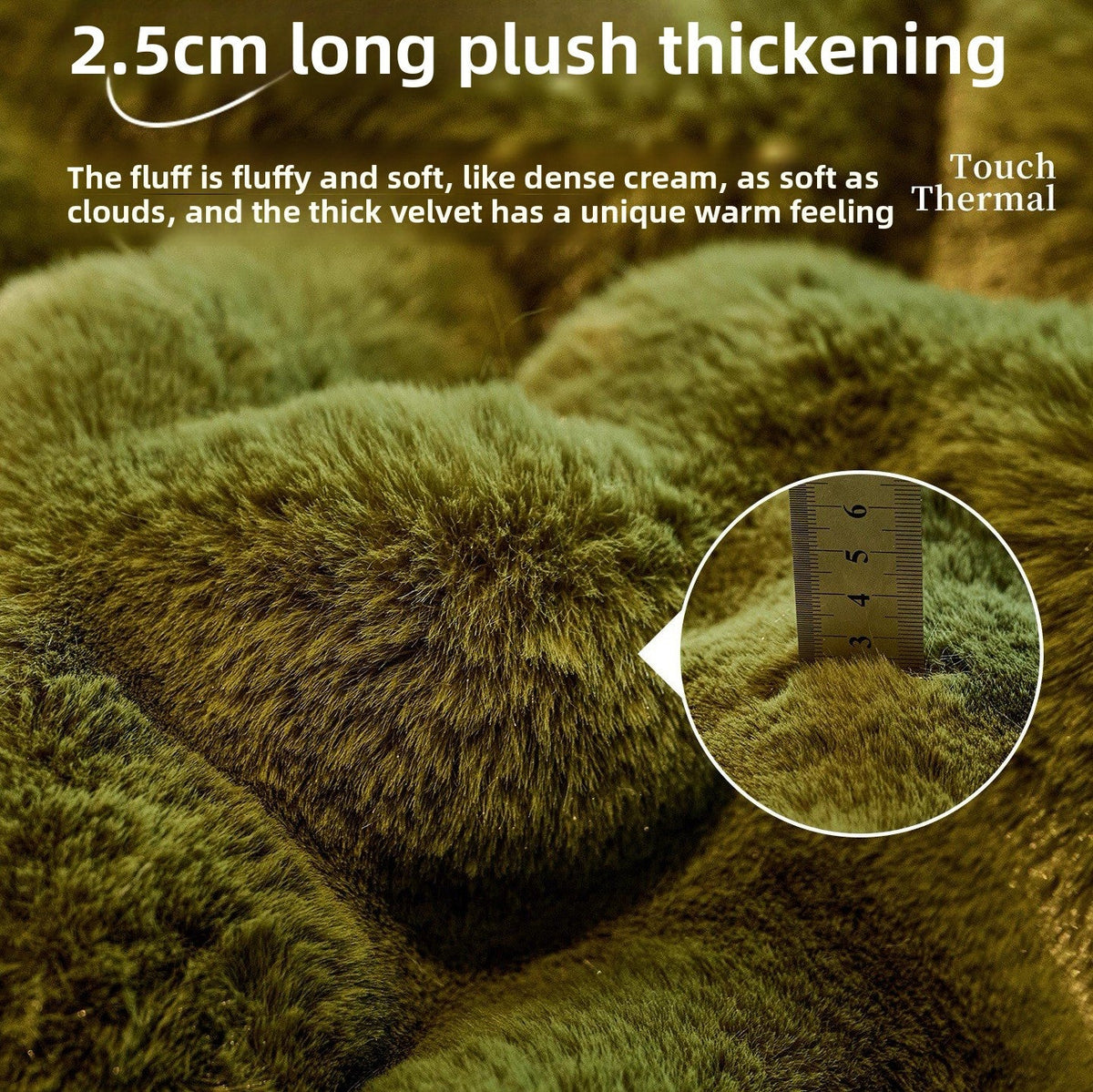 Plush Sofa Cushion Cover - view 2