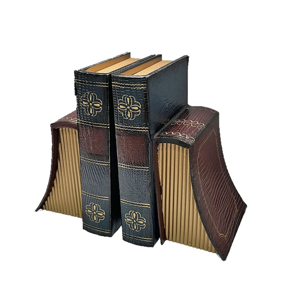 Vintage-Style Wooden Book Holder