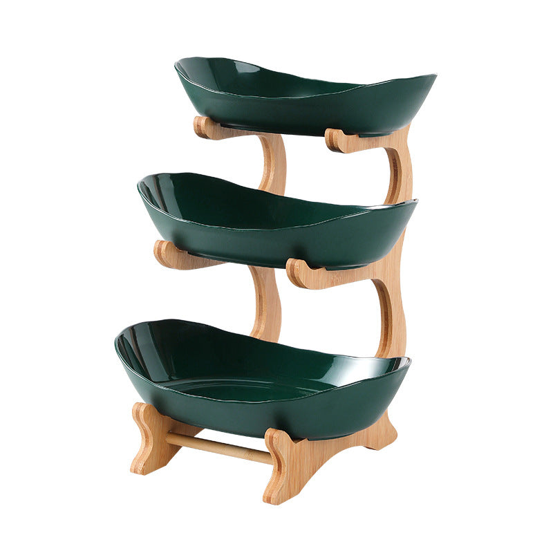 Multi-Tier Fruit & Snack Tray