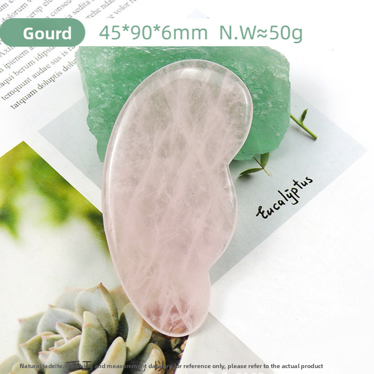 Pink Crystal Gua Sha Massage Tool