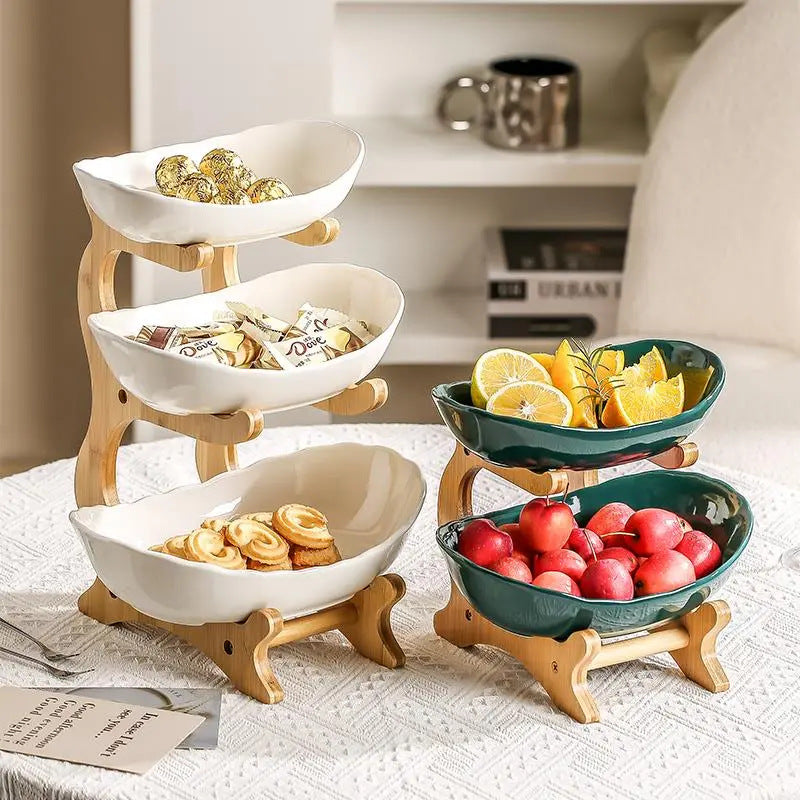 Multi-Tier Fruit & Snack Tray