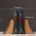 Vintage-Style Wooden Book Holder