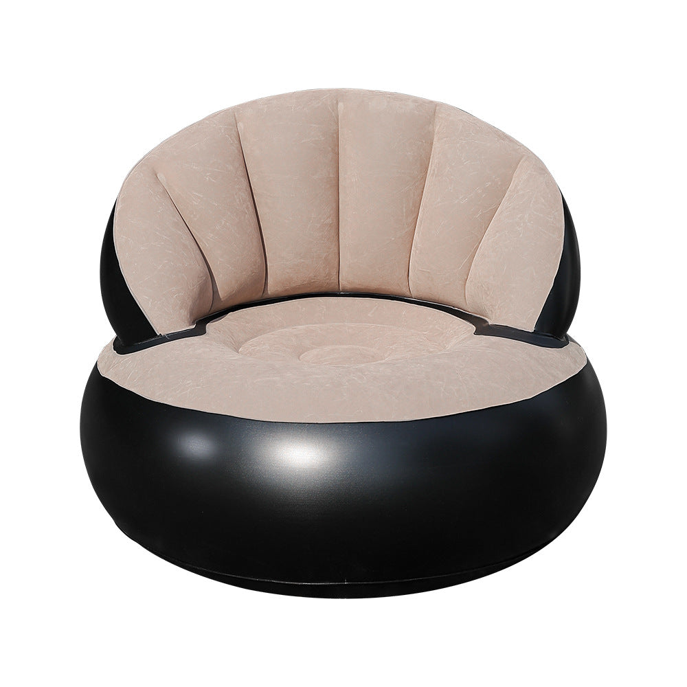 Flocked Inflatable Lounge Chair