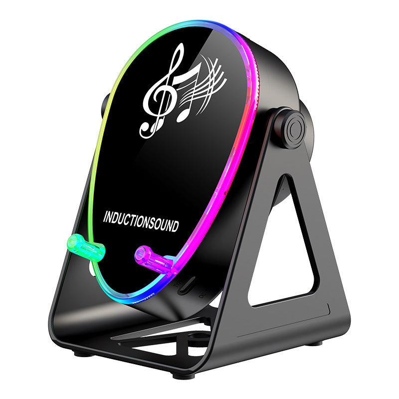 Multifunctional Wireless Speaker with Ambient Light and Phone Stand