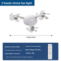 Scandinavian Ceiling Fan Light