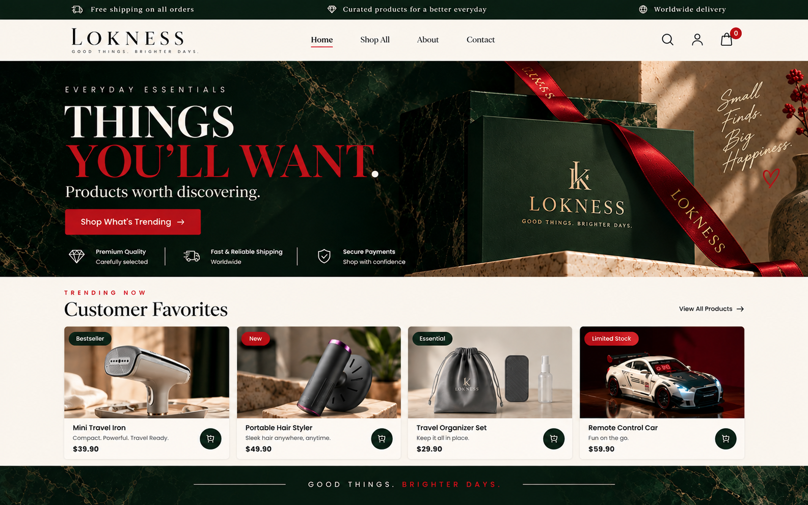 Lokness Good Things You'll Want